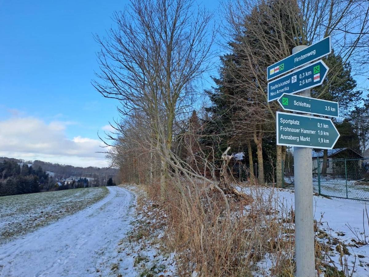 Ferienwohnung Zum Schreckenberg Annaberg-Buchholz Dış mekan fotoğraf